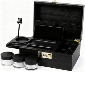 Personalized Bamboo Stash <b>Box</b> with <b>Rolling</b> Tray & Lock, Smell-Proof <b>Box</b> with Accessories Cigar <b>Box</b> - Product Image 1