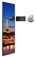 Pantalla LED para Interiores P1.86, Estructura de Piso y Ventana, Gabinete para Carteles Digitales, Letrero Electrónico, 800 Nits, IP31