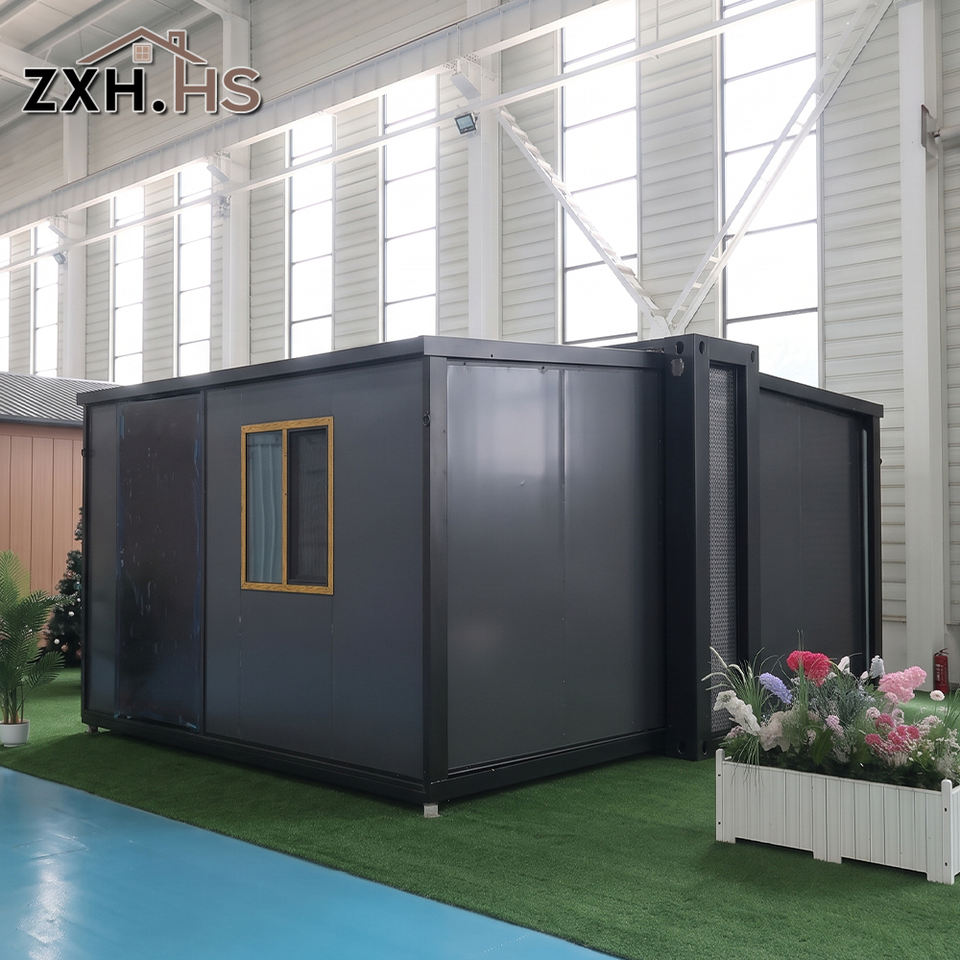 Flexible Commercial Space and Open Plan Interior Prefab Foldable House ...