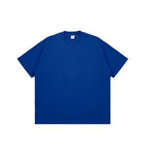 Customizable logo high-quality blank T-shirt heavyweight 100% pure cotton <b>neutral</b> T-shirt men's T-shirt - Product Image 2