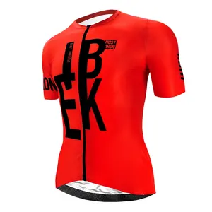 HOSTARON Breath able Cycling Racing Custom Sublimation Kurzarm für den Großhandel Kauf Fahrrad trikot