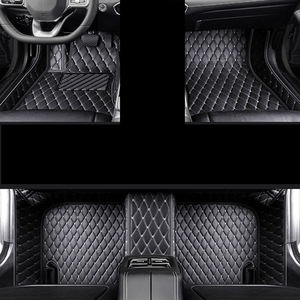 Tapis de sol de voiture en cuir pour lincoln corsair 2020 2021 2022 2023 tapis de protection accessoires de style automatique - Product Image 4