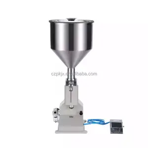 Semi Automatic Manual Pneumatic Oil/Juice/Cream/Honey/Liquid Filling Machine