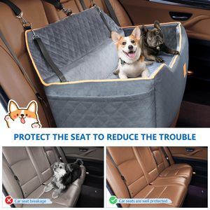Pabrik kursi mobil anjing bersertifikat, kursi perjalanan nyaman untuk anjing besar/sedang, sepenuhnya dapat dilepas & dicuci dengan bantal tebal - Product Image 6