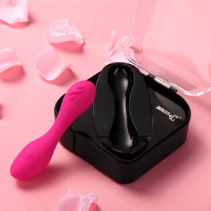 Premium Erotische Vibrators Volwassen Seksspeeltjes Producten Draadloos Opladen Vrouwelijke Dubbelzijdige Dildo Mini Vibrator Voor Vrouw <span class=keywords><strong>Sextoys</strong></span> - Product Image 2