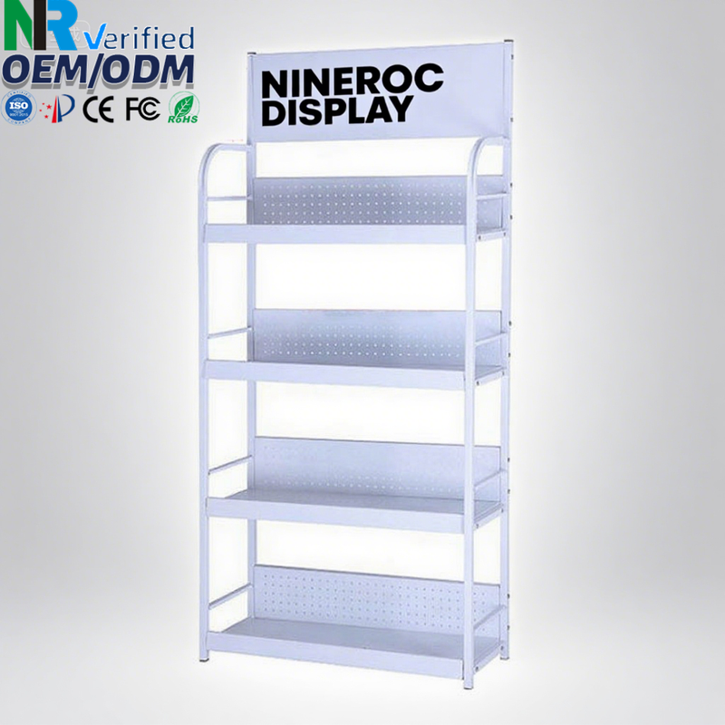 5 ft Beauty Display Cardboard Stand