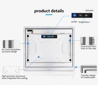 Panel PC Táctil Industrial de 10.4, 15, 17 y 19 Pulgadas con Bisel de 10 mm, Pantalla Táctil LCD Android IP65 Resistente al Agua, RK3568, 2 GB de RAM, en Stock