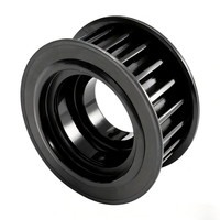 Poulie de distribution conique en acier à 24 dents, pas de 8 mm, pour courroie de 50 mm de largeur, certification RoHS, personnalisation OEM/ODM