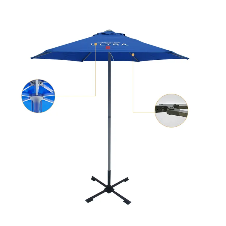 Custom Design Foldable Sun Umbrella Large Parasol Patio Pool Sun Umbrella