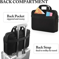 Porte-documents de voyage d'usine sac d'ordinateur portable extensible grand sac à bandoulière étui d'attache d'affaires résistant à l'eau
