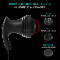 Masseur électrique corporel complet LUYAO, marteau de massage filaire anti-cellulite pour l'élimination des graisses, masseur amincissant portatif