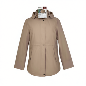 HDJ Plus Size <b>Windbreaker</b> FD-19 <b>Women</b> Plus Size Coat <b>Jacket</b> - Product Image 1
