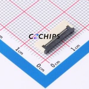 FPC-0.5FX-21PWCR-H20 FFC/FPC Connector SMD,P=0.5mm,Horizontal Mount Connector Flip Cover Type Bottom Contact 21P 0.5mm - Product Image 1