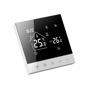 Beok TS4 grand écran tactile <span class=keywords><strong>Thermostat</strong></span> 230V Tuya 3A <span class=keywords><strong>chaudière</strong></span> à <span class=keywords><strong>gaz</strong></span> <span class=keywords><strong>filaire</strong></span> pour hôtel salon appartement Flexible Wifi traditionnel - Product Image 2