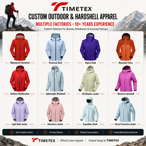 TIMETEX Custom Logo Workwear Soft Shell Jacket Mens <strong>Womens</strong> Waterproof Windproof Hooded Shell Jacket Wholesale OEM - Product Image 6