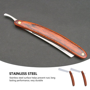 <span class=keywords><strong>Rasoio</strong></span> di Sicurezza ZUUQA di Alta Qualità con Manico in Legno Premium, <span class=keywords><strong>Rasoio</strong></span> Ecologico per il Viso, <span class=keywords><strong>Rasoio</strong></span> <span class=keywords><strong>da</strong></span> <span class=keywords><strong>Uomo</strong></span> in Acciaio per la Rimozione dei Peli - Product Image 4