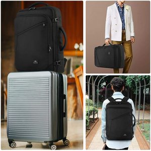 Nhà Máy 40L Du Lịch Ba Lô Chuyến Bay Được Phê Duyệt Carry On Bag Quốc Tế Bền Polyester Máy Tính Xách Tay Ba Lô Bán Buôn Ba Lô - Product Image 4