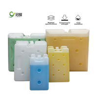Briques de gel réfrigérant en plastique de haute qualité pour emballage alimentaire, 2-8 degrés, briques de glace PCM