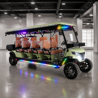 Voiture de golf électrique sur mesure, chariot électrique, buggy de plage, véhicule de tourisme pour parcs d'attractions, idéal pour les voyages en famille