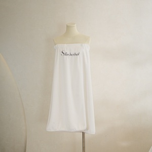 Serviettes dédiées SPA Salon de beauté épaissi Logo personnalisé Ensemble de serviettes de bain et de cheveux Motif <span class=keywords><strong>Serviette</strong></span> de lit <span class=keywords><strong>personnalisée</strong></span> Votre nom - Product Image 6