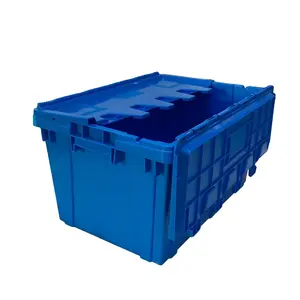 plastic egg tray and crates stackable poly crate collapsible