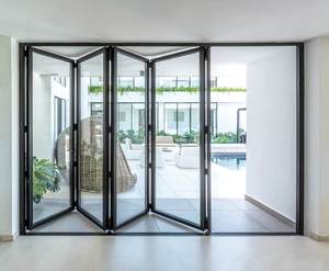 <span class=keywords><strong>Porte</strong></span> de balcon à <span class=keywords><strong>double</strong></span> <span class=keywords><strong>vitrage</strong></span>, design de portes de patio extérieures, <span class=keywords><strong>prix</strong></span> des portes coulissantes <span class=keywords><strong>en</strong></span> aluminium, portes et fenêtres pliantes pour balcon - Product Image 6
