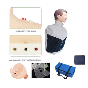 <span class=keywords><strong>Mannequin</strong></span> de pratique de réanimation cardio-pulmonaire, <span class=keywords><strong>mannequin</strong></span> de formation en RCP demi-corps pour les premiers secours - Product Image 2