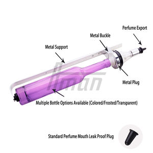 Distributeur de parfum mural à une rangée, 12 flacons, distributeur de parfum pour bar, flacon de parfum pour la maison, type d'emballage en flacons - Product Image 6