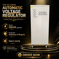 Estabilizador de Voltaje Automático Industrial de la Serie TNS-SG de 80 kVA y 480 V CA para Equipos de 380 V, Red Eléctrica Norteamericana