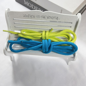 Cordones de cuerda trenzada de algodón puro de 5mm de alta calidad Cordones de zapato de cordón de algodón redondo para zapatillas <span class=keywords><strong>SB</strong></span> <span class=keywords><strong>Dunk</strong></span>/AJ - Product Image 4