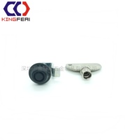 Équipement de verrouillage de porte de type compression de haute qualité, cylindre de verrouillage circulaire anti-ouverture, loquet de compression spécial