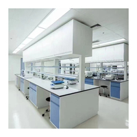 Meubles de laboratoire universitaire, table, banc, bancs de travail de laboratoire de physique et de chimie, banc de laboratoire en acier durable avec évier