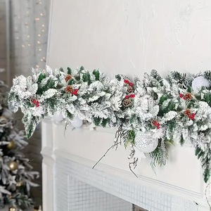 Guirnalda Navideña con Nieve Artificial para Decoración Navideña en Interiores y Exteriores - Product Image 5