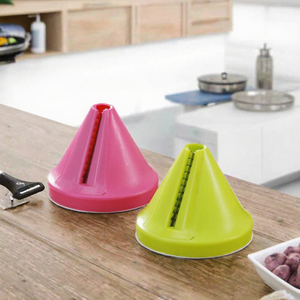 Juego de 3 Peladores Espirales Manuales de Acero Inoxidable, Cortador de Verduras Giratorio, Cortador de Frutas, Fácil de Limpiar, Utensilio de Cocina de PP - Product Image 3