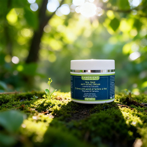 Private Label LANORIENT Tea Tree <strong>Skin</strong> Care Products Vegan Facial Repair Tea Tree Face Cream <strong>for</strong> Black <strong>Skin</strong> - Product Image 2