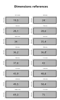 Çeşitli Boyutlarda Gerilmiş Çubuk LCD Reklam Ekranı Kapasitif Dokunmatik IPS Panel Mini-LED Arka Aydınlatma 1000cd/m Parlaklık 60Hz