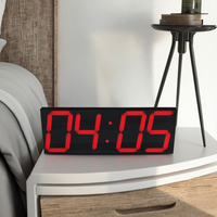 Jam Dinding GPS Besar Mewah Elektrik LED Digital Timer Pintar Stopwatch Alarm Kamar Tidur Ruang Makan Stasiun Cuaca CHEETIE CP99