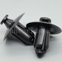 100 pièces/sac, clip en plastique pour Toyota, Nissan 67771520101, 6777152010O, 6777152010GO, 0155301553