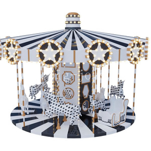 Parc d'attraction pour enfants, 16 places, carrousel, thème féerique - Product Image 1