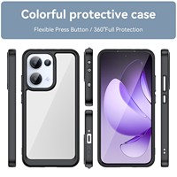 Étui de protection transparent pour OPPO Reno13 Pro A80 A60 4G Find X8 Pro K12 Plus A3 Pro F27 Coque de protection robuste transparente