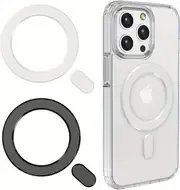 Apple iPhone 15/16 Pro Coque Magsafe Autocollants magnétiques et anneau Aimant industriel en néodyme