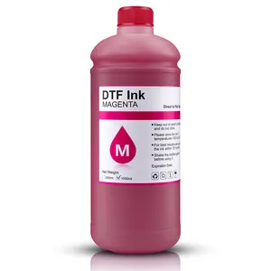 Super color 1000ML Free Sample Großhändler Digital DTF Textil tinte für Epson Transfer I3200 4720 L1800 L805 Alle Druck drucker