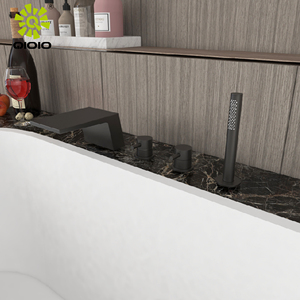 yingchuan Cascade sheet flow <strong>waterfall</strong> mixer bathroom bathtub faucet 304 stainless steel bathtub mixer <strong>tapware</strong> with handshower - Product Image 5