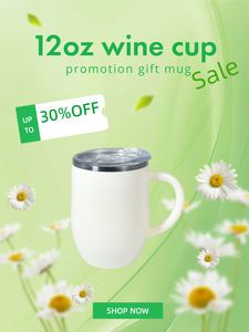 Tazza in Metallo a Forma di Uovo da 12oz con Logo Personalizzato, Tazze da Caffè in Plastica Personalizzate, Omaggio Aziendale, Tazza Promozionale, Tazze in Acciaio - Product Image 2