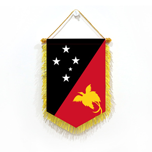 Mini 20x30cm Pennant Car Flags Papua New Guinea Wall Decor Display Accessories <b>Small</b> Ornaments for Hanging - Product Image 6