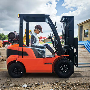 משלוח מהיר 1-5 טון דיזל פנימי מלגזה דגמים שונים/tonage עבור משטח קשה מלגזה שטח קשה - Product Image 2