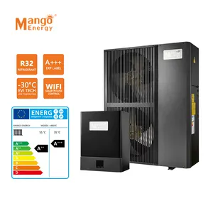 Thiết Kế Mới 2023 Máy Bơm Nhiệt Biến Tần DC Chia R32 Cho Máy Nước Nóng 11kw-34kw Với Bộ Điều Khiển Wifi Thông Minh