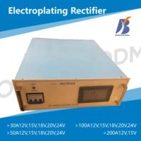Redresseur DC 200A 15V 3 phases 380VAC avec écran tactile de contrôle