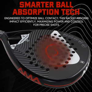 AMA Sport Professional Factory OEM de alta calidad forma de lágrima personalizada P42 3K fibra de carbono Popular <span class=keywords><strong>pala</strong></span> de raqueta de tenis <span class=keywords><strong>Padel</strong></span> - Product Image 6