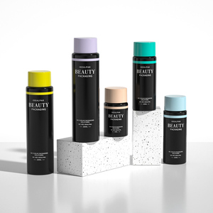 Frosted <span class=keywords><strong>Pet</strong></span> nhựa chăm sóc da mặt Chai Mực với vít cap <span class=keywords><strong>60ml</strong></span> 100ml 200ml tùy chỉnh mỹ phẩm bao bì Lotion chai - Product Image 3